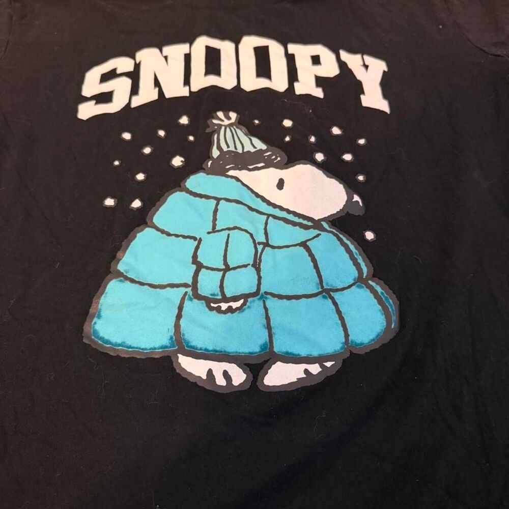 Peanuts Men's Black T-shirt